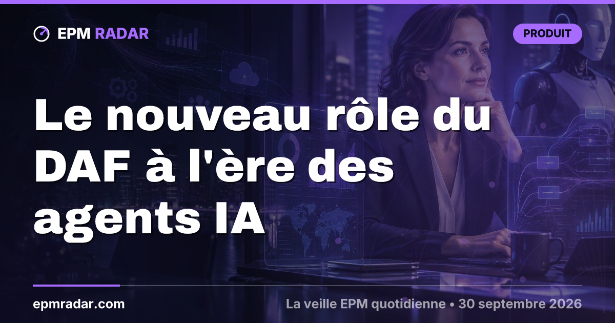 Le nouveau rôle du DAF à l'ère des agents IA