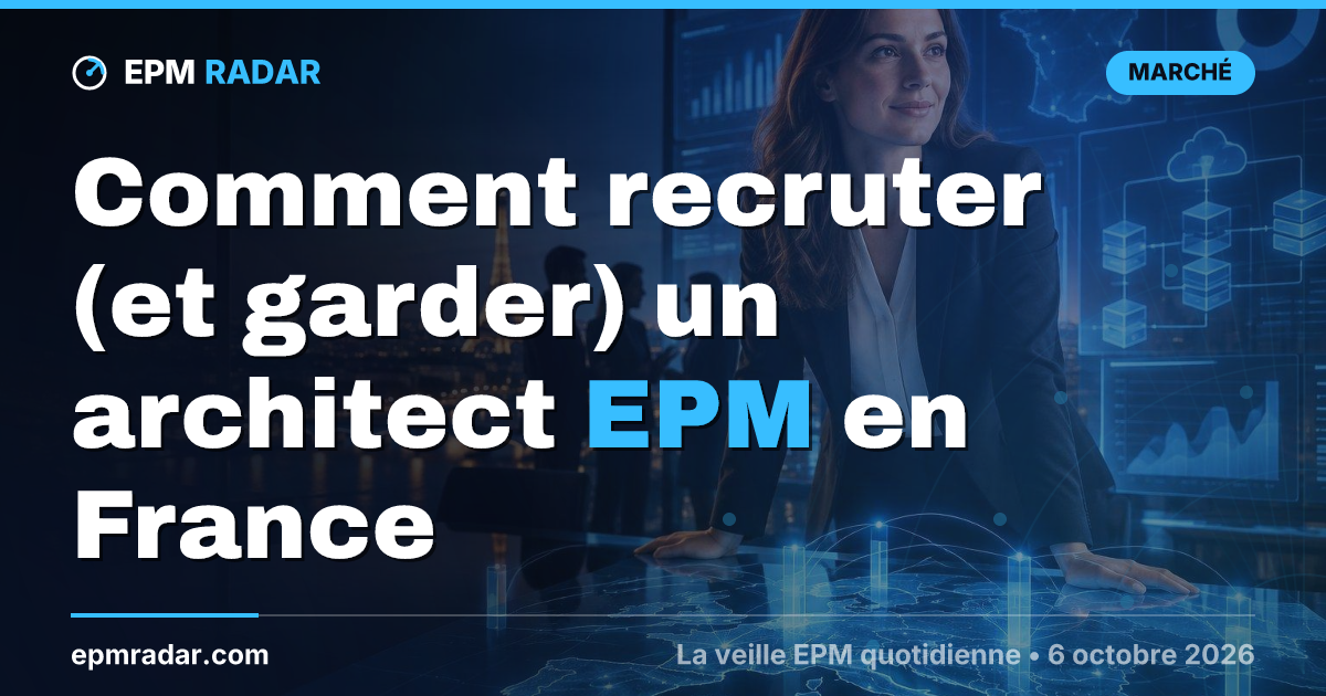 Comment recruter (et garder) un architect EPM en France