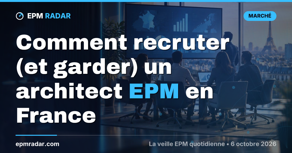 Comment recruter (et garder) un architect EPM en France