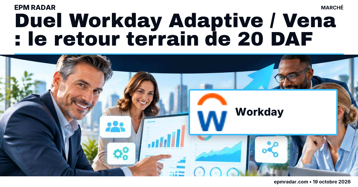 Duel Workday Adaptive / Vena : le retour terrain de 20 DAF